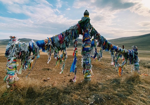 A shrine to the spirits
