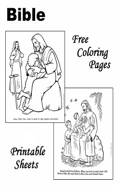 FREE Religious Coloring Sheets