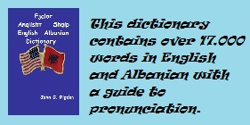 English / Albanian Dictionary - Fjalor / Anglisht / Shqip